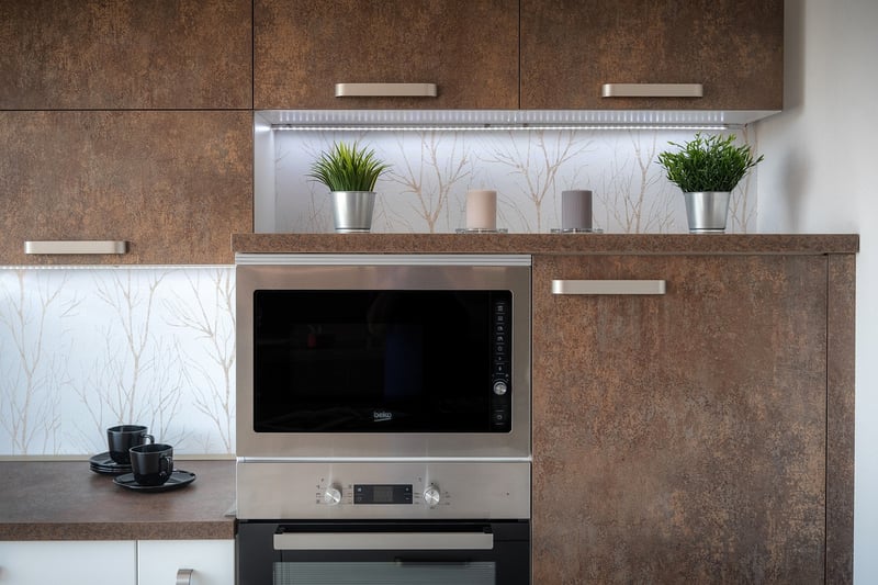Professional chef's kitchen